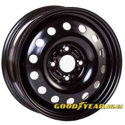 Kapitan Dacia Logan 5.5x14 4x100 ET43 DIA60.1 Black