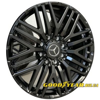 Mercedes OEM A4634014000 9.5x22 8x165.1 ET60 DIA0 Black