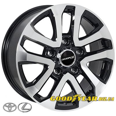 Zorat Wheels BK5118 8.5x20 5x150 ET45 DIA110.2 BP