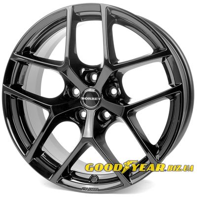 Borbet Y 6.5x16 5x100 ET43 DIA57.1 Black