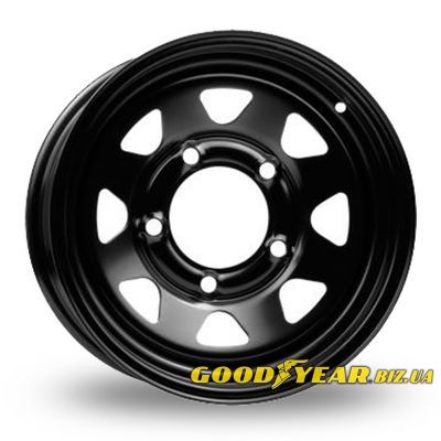Dotz Dakar 7x16 6x139.7 ET24 DIA93.1 Black